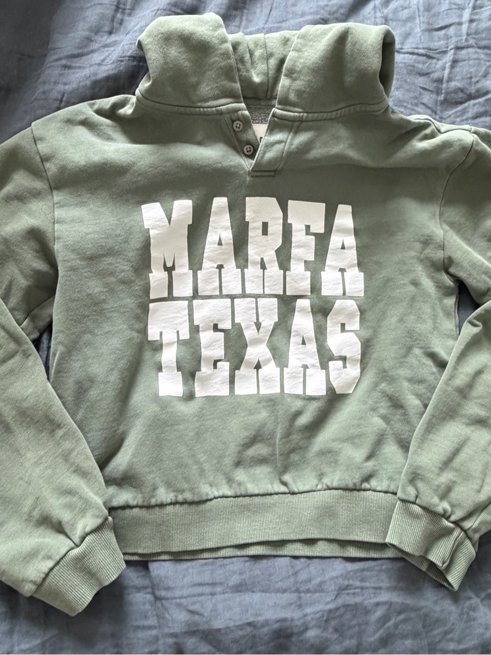 UO Sage Hoodie with Print